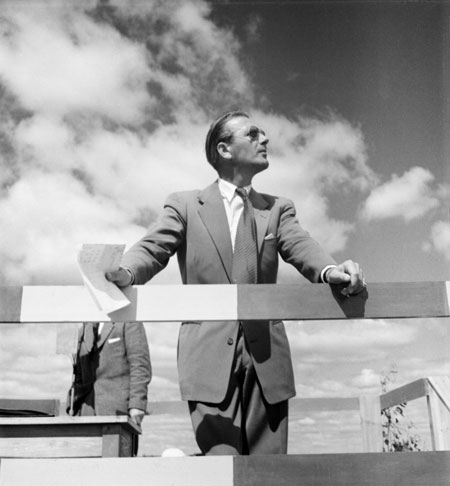 Detta bör vara den tredje tävlingsledaren, Bengt C:son Bergman. Foto: Åke Ahlstrand, Specialfoto