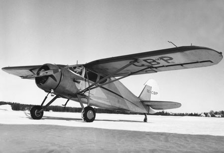 Allflygs Fairchild Forwarder. Foto i luftvärdighetsbeviset för SE-CBP 1956.