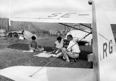 Augusti 1957. Foto via Björn Åman.