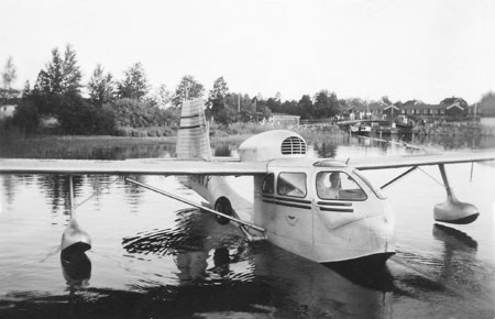 Seabee-turné 1949. Storforsen den 22 sep . Foto via Björn Åman.