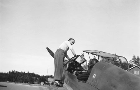 [Ppr-A40 Hultsfred 1949. Foto via Björn Åman.