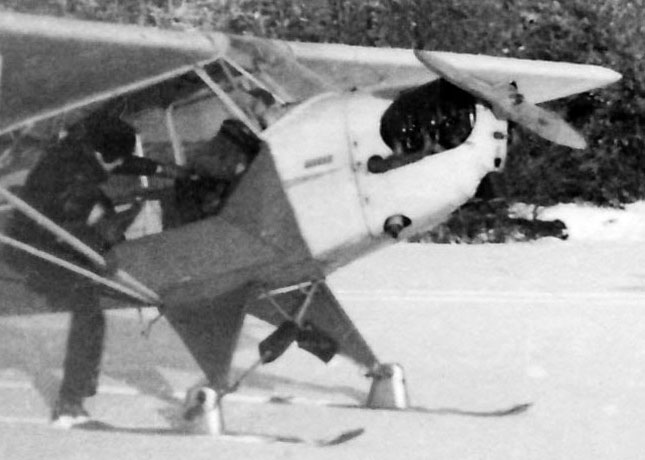 SE-ATE vid Laxå 1952. Detalj från bild av Hans Åman.