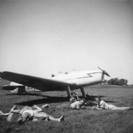 KZ II Sport på Getterön 1952. Foto via Björn Åman.