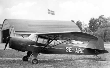 Aero-Frabhs Auster 1947. Foto via Kurt Bjärestig