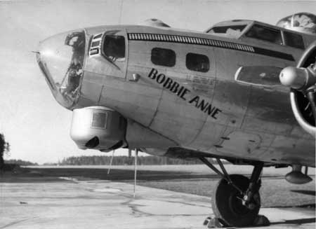 Flygande fästning. Var? Foto via Kurt Bjärestig