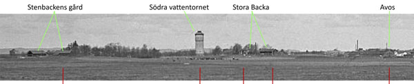 Vy mot terminalområdet