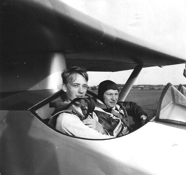 Bertil och Brödkalle i Slingsby, augusti 1951. Foto via Bertil Eriksson