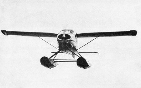 MFI Trainer SE-END i luften. Foto: Lasses Foto i Flyg-Horisont 1967:8 sid 12
