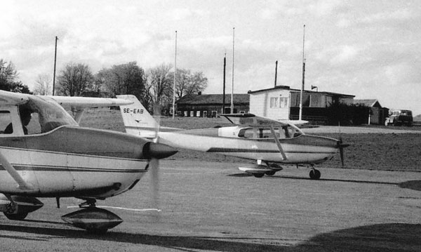 Tornet 1964 med antenner men utan discone. Foto: Lars-Erik Ingerloo