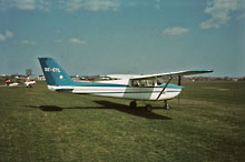 SE-CTL Cessna 172 Chematex AB, Malmö Foto: Lars-Erik Ingerloo, 650508