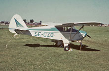 SE-CZO Piper PA22 Norrköpings Bil- och Flygklubb Foto: LEI, 660617