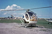 SE-HBZ Huges 269B AB Helikoptertjänst Foto: LEI, 660615