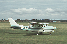 OY-EGC Cessna C210B Centurion Subean Bergå & Co, Örebro Foto: LEI, 670729