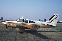 SE-EKE Beechcraft 95-B55 Baron KB Bröderna Hagenfeldt, Örebro Foto: LEI, 690614