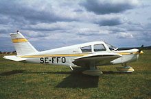 SE-FFO Piper PA-28 Cherokee Byggnads AB ALG, Västerås Foto: LEI, 690709