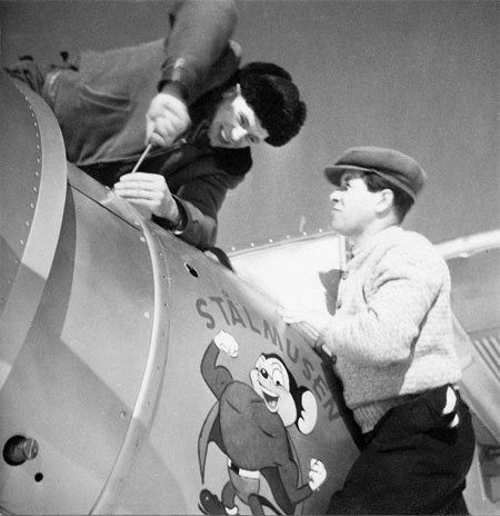 Jean Karlsson t.v. och Tore Jonsing t.h. Foto via Tore Jonsing