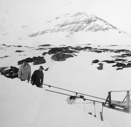 Bro över Tjäktjavagge. Foto: Tore Jonsing