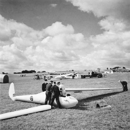 Ålleberg i strålande flygväder. Foto: Yngve Lindgren