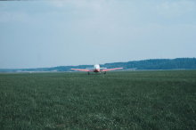 SE-EKI taxar ut på Gustavsvik. Foto: Jan-Peter Möllerberg