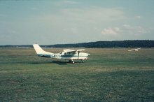 Subeans Cessna 210 OY-EGC. Foto: Jan-Peter Möllerberg