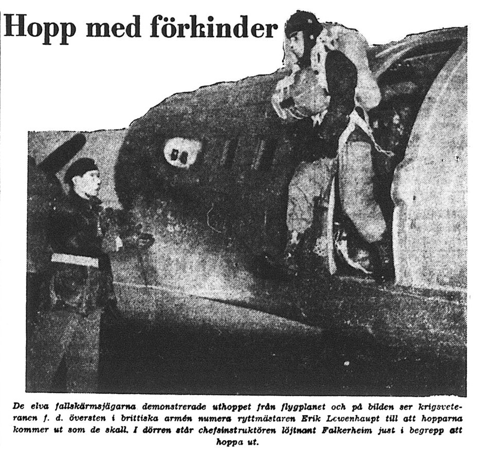 Bild i Nerikes Allehandas artikel 12 nov 1951.