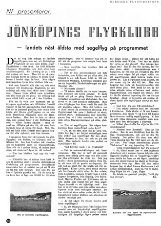 Artikeln sid 18 i Nordiska Flygtidningen 1946 nr 7.