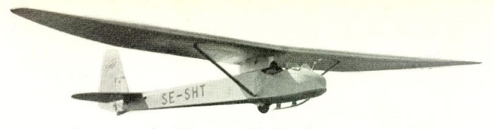 Sid 7: Slingsby T21 används som grundplan vid instruktörsutbildningen