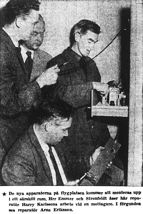 Bild på sid 1 i artikeln i ÖK 1954-10-08