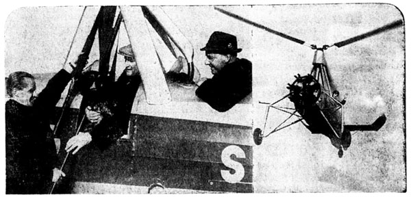 Rapphönsjakt från Autogiro förbereds