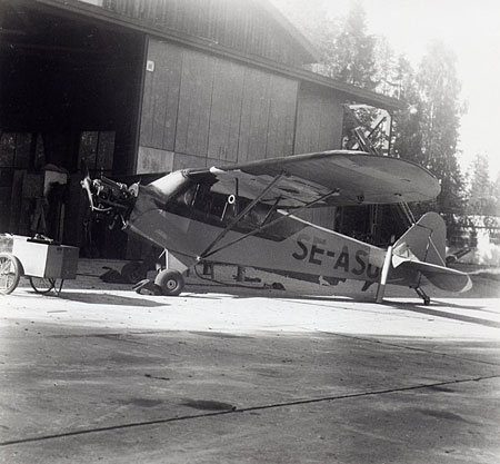 Norrlandsflygs Cub SE-ASU. Foto via Mikael Östberg