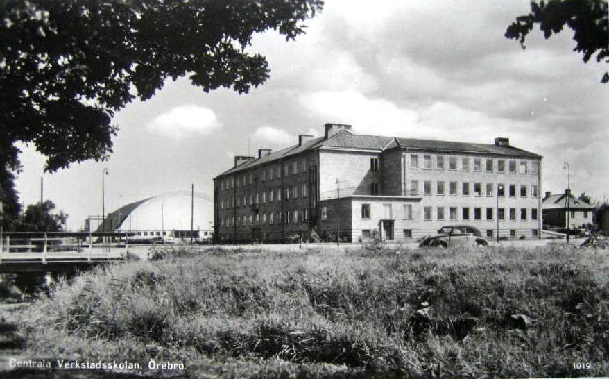 Vykort på Centrala verkstadsskolan