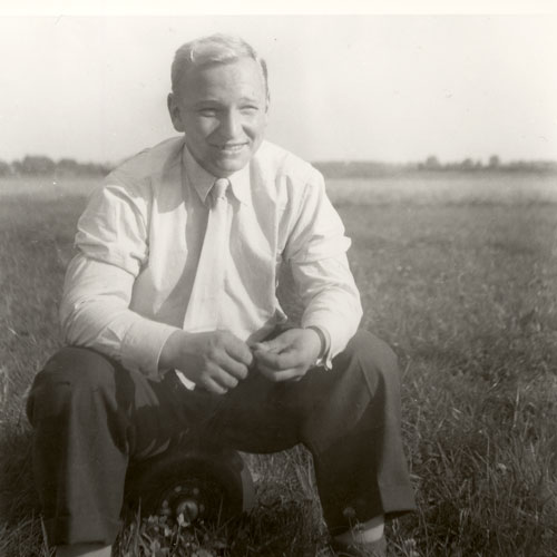 Karl-Gunnar Karlsson. Foto: Okänd via Arne Svensson.