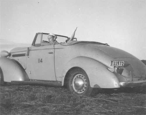 Flygklubbens Pontiac. Foto via Arne Svensson