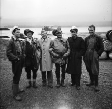 Erling Lindberg längst t.h. Foto: Arne Tengler