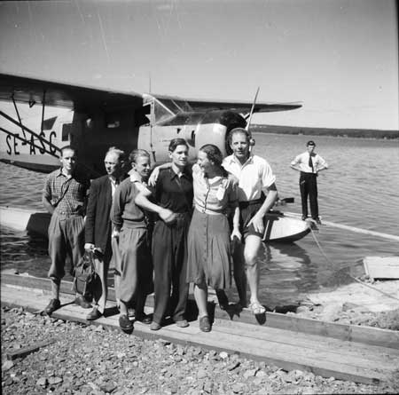 Möjligen Porjus, men ingen flytbrygga. Foto: Arne Tengler