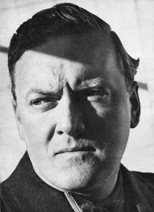 Folke Burström. Foto från tidningen Se 1944:42
